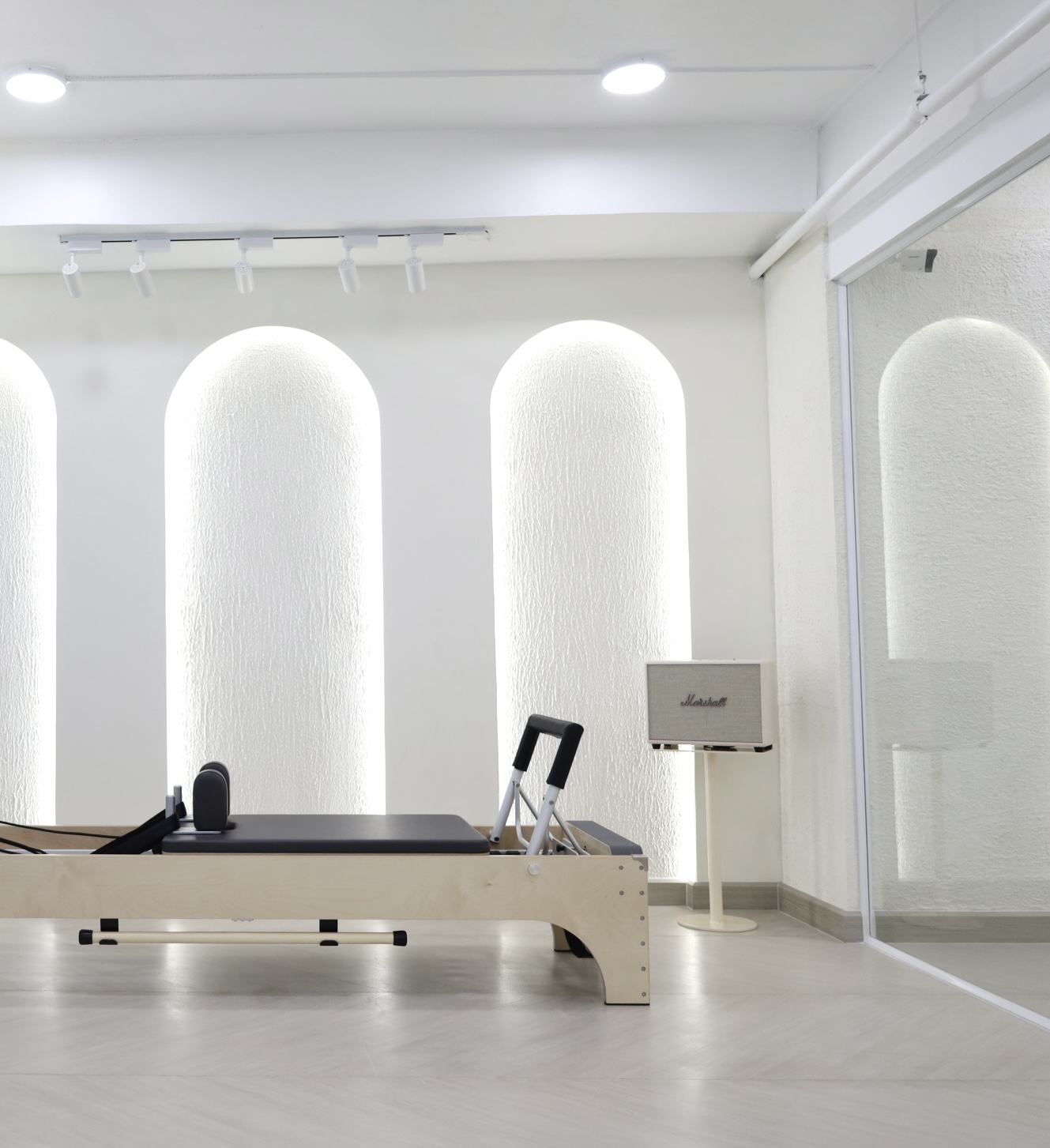 Group pilates class session